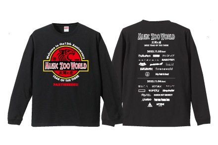 MUSIC ZOO WORLD Logo Long Sleeved
