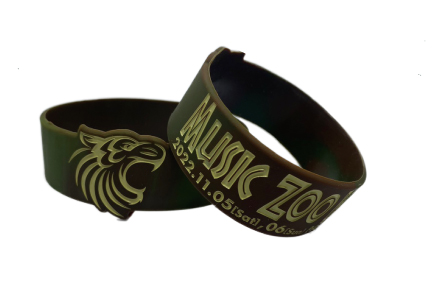 MUSIC ZOO WORLD Logo Siliconband

